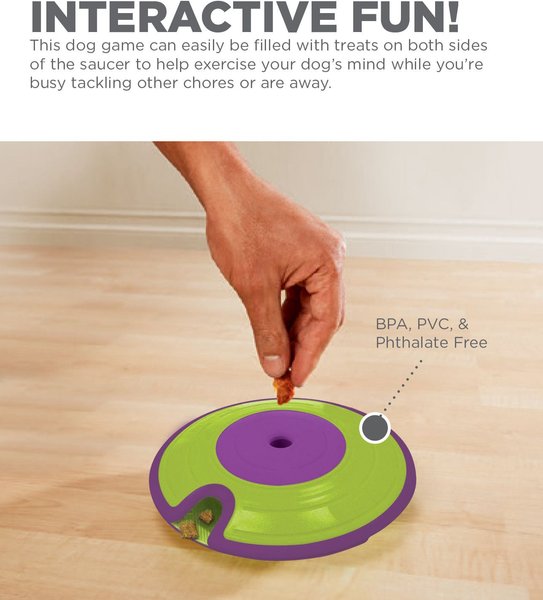 Show full view: Nina Ottosson by Outward Hound Treat Maze Interactive Treat Puzzle Dog Toy slide 3 of 9