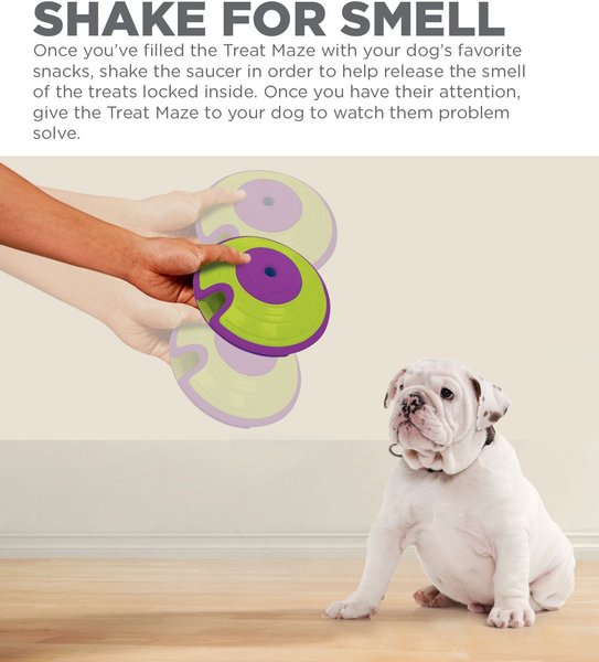 Show full view: Nina Ottosson by Outward Hound Treat Maze Interactive Treat Puzzle Dog Toy slide 4 of 9