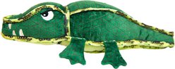 Outward Hound Xtreme Seamz Alligator Squeaky Plush Dog Toy