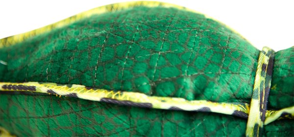 Show full view: Outward Hound Xtreme Seamz Alligator Squeaky Plush Dog Toy slide 6 of 8
