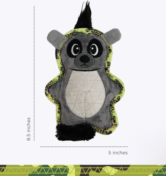 Show full view: Outward Hound Xtreme Seamz Lemur Squeaky Plush Dog Toy slide 5 of 9