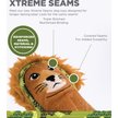 Show in main carousel: Outward Hound Xtreme Seamz Lion Squeaky Plush Dog Toy slide 2 of 7