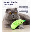 Show in main carousel: Petstages Crunchy Pickle Kicker Dental Cat Toy with Catnip slide 4 of 7