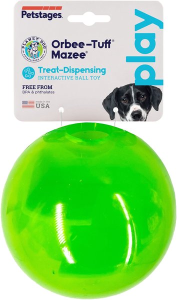Show full view: Planet Dog Orbee-Tuff Mazee Interactive Treat Dispensing Puzzle Dog Toy slide 7 of 8