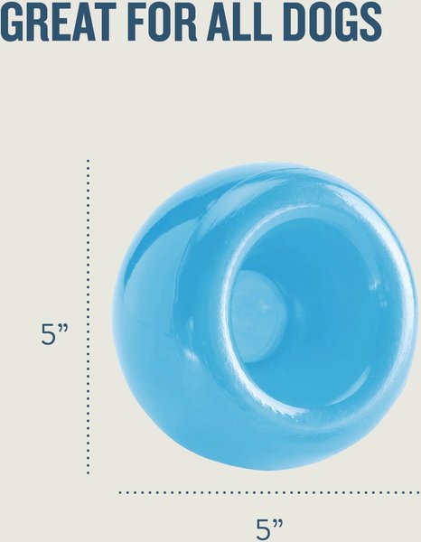 Show full view: Planet Dog Orbee-Tuff Snoop Interactive Treat Dispensing Dog Toy, Blue slide 5 of 8