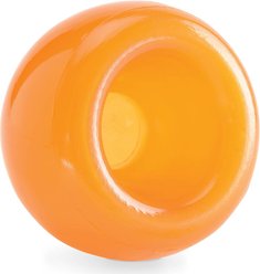 Planet Dog Orbee-Tuff Snoop Interactive Treat Dispensing Dog Toy, Orange