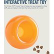 Show in main carousel: Planet Dog Orbee-Tuff Snoop Interactive Treat Dispensing Dog Toy, Orange slide 2 of 8
