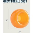 Show in main carousel: Planet Dog Orbee-Tuff Snoop Interactive Treat Dispensing Dog Toy, Orange slide 5 of 8