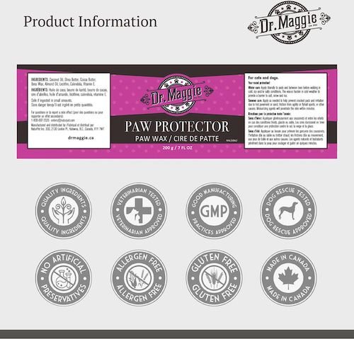 Show full view: Dr. Maggie Paw Protector Cat & Dog Paw Balm, 200-g jar slide 4 of 7