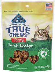 Blue Buffalo True Chews All-Natural Duck Chewy Cat Treats, 85-g bag