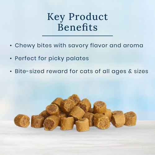 Show full view: Blue Buffalo True Chews Natural Alaska Pollock Chewy Cat Treats, 85-g bag slide 3 of 6