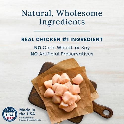 Show full view: Blue Buffalo True Chews Premium Natural Chicken & Bacon Dog Treats, 12-oz bag slide 3 of 6