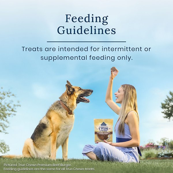 Show full view: Blue Buffalo True Chews Premium Grillers Natural Chicken Dog Treats, 12-oz bag slide 5 of 7