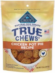 Blue Buffalo True Chews Premium Natural Chicken Pot Pie Dog Treats, 12-oz bag