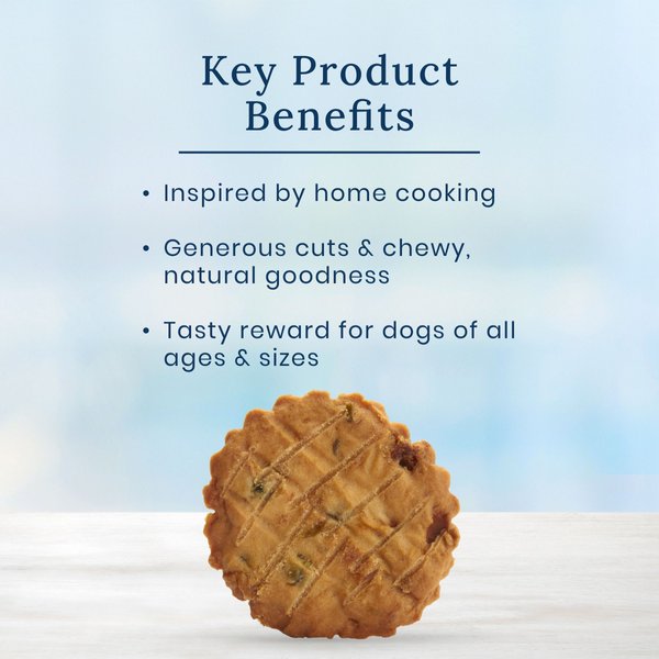 Show full view: Blue Buffalo True Chews Premium Natural Chicken Pot Pie Dog Treats, 12-oz bag slide 3 of 6