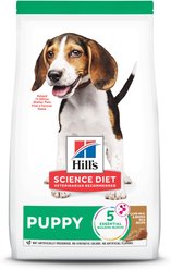 Hill's Science Diet Puppy Lamb Meal & Brown Rice Recipe Dry Dog Food, 1.81-kg bag