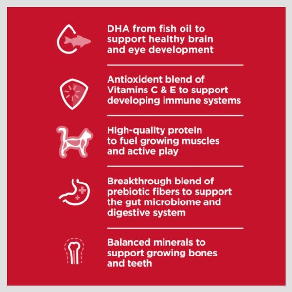 Show full view: Hill's Science Diet Kitten Dry Ocean Fish & Brown Rice Recipe Dry Cat Food, 1.58-kg bag slide 4 of 10