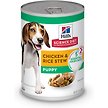 Show in main carousel: Hill's Science Diet Puppy Chicken & Rice Stew Recipe Wet Dog Food, 12.5-oz can, case of 12 slide 1 of 10