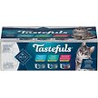 Show in main carousel: Blue Buffalo Tastefuls Adult Tuna, Chicken & Fish in Gravy Variety Pack Flaked Wet Cat Food, 155-g can, case of 12 slide 1 of 6