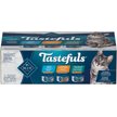 Show in main carousel: Blue Buffalo Tastefuls Adult Chicken, Turkey Ocean Fish, Tuna Variety Pack Pate Wet Cat Food, 155-g can, case of 12 slide 1 of 5