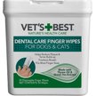 Show in main carousel: Vet's Best Dental Care Finger Wipes Dog & Cat Dental Wipes, 50 count slide 1 of 9