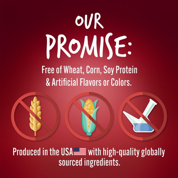 Show full view: Fruitables Skinny Minis Apple Bacon Flavor Soft & Chewy Dog Treats, 5-oz bag slide 6 of 9