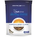 Fruitables Skinny Minis Pumpkin & Berry Flavor Dog Treats, 5-oz bag