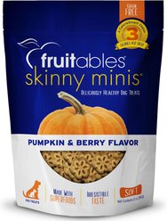 Fruitables Skinny Minis Pumpkin & Berry Flavor Dog Treats, 12-oz bag