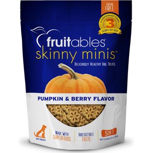 Fruitables Pumpkin & Blueberry Flavor Dog Treats