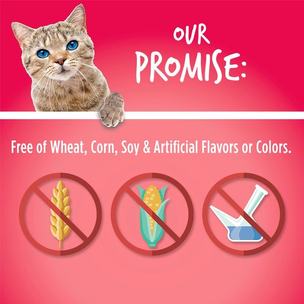 Show full view: Fruitables Salmon Flavor with Cranberry Cat Treats, 2.5-oz bag slide 5 of 8