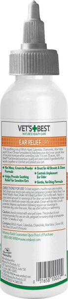 Show full view: Vet's Best Ear Relief Wash + Dry Combo Pack for Dogs, 2-pack slide 4 of 12