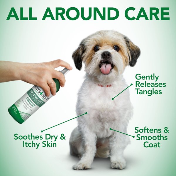 Show full view: Vet's Best Moisture Mist Conditioner for Dogs, 16-oz bottle slide 3 of 11
