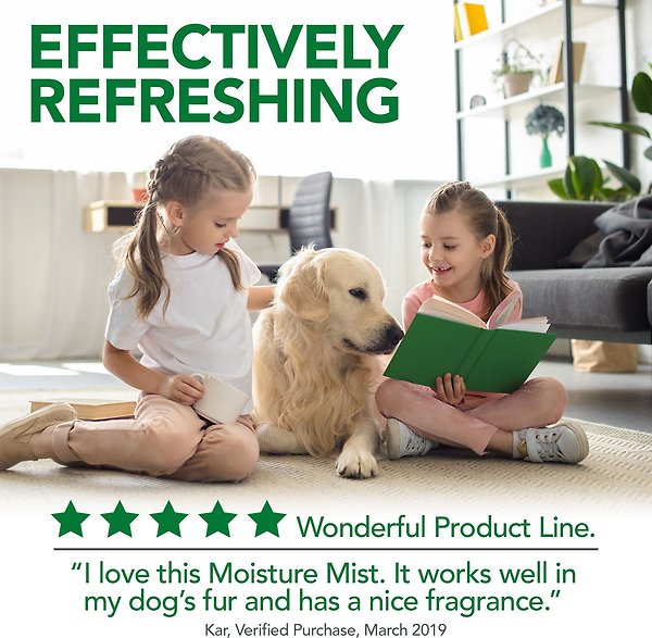 Show full view: Vet's Best Moisture Mist Conditioner for Dogs, 16-oz bottle slide 7 of 11