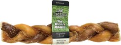 Redbarn Naturals Braided Bully Sticks 7" Dog Treat