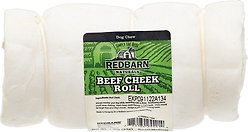 Redbarn Beef Cheek Roll Dog Chew, Small/Medium