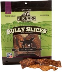 Redbarn Naturals Bully Slices Peanut Butter Flavor Beef Dog Treats, 9-oz bag