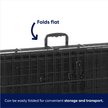 Show in main carousel: Frisco Fold & Carry Double Door Collapsible Wire Dog Crate, X-Large slide 6 of 10