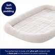 Show in main carousel: Frisco Quilted Dog Crate Mat, Ivory, 30-in slide 3 of 8