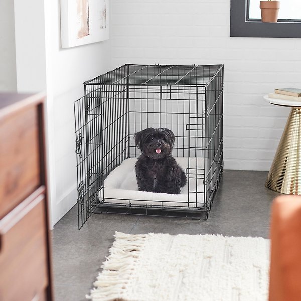 Show full view: Frisco Quilted Dog Crate Mat, Ivory, 30-in slide 5 of 8