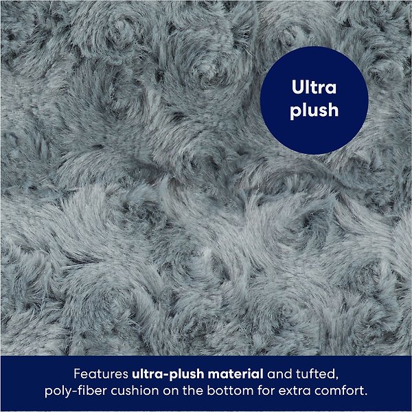 Show full view: Frisco Swirl Dog Crate Mat, Gray, 30-in slide 3 of 8