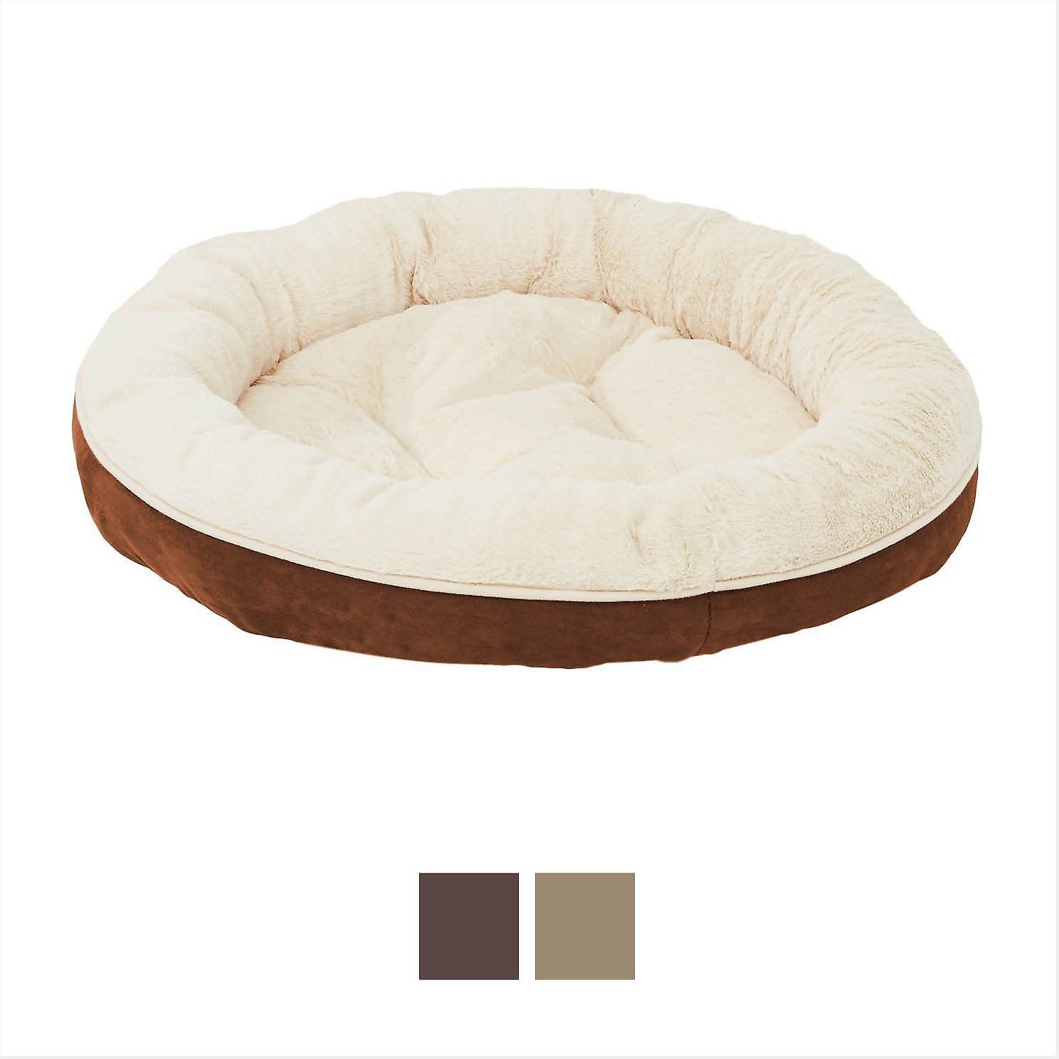 Frisco round shop bolster pet bed