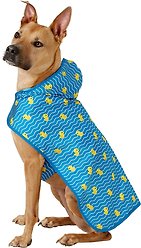 Frisco Lightweight Rubber Ducky Dog Raincoat, XX-Large