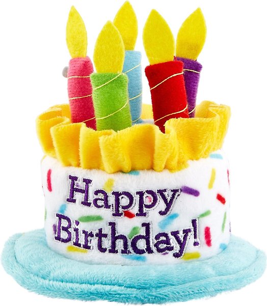 Show full view: Frisco Birthday Cake Dog & Cat Hat, Medium/Large slide 3 of 7