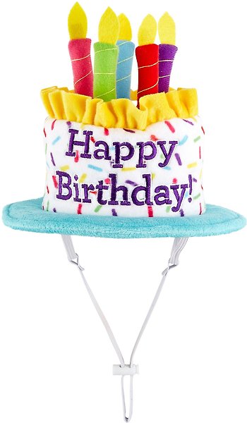 Show full view: Frisco Birthday Cake Dog & Cat Hat, Medium/Large slide 4 of 7