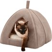 Show in main carousel: Frisco Tent Covered Cat & Dog Bed, Beige, Medium slide 4 of 8