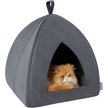 Show in main carousel: Frisco Tent Covered Cat & Dog Bed, Gray, Medium slide 4 of 8