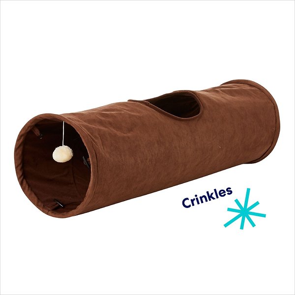 Show full view: Frisco 35-in Foldable Crinkle Play Tunnel with 1 Window slide 3 of 6