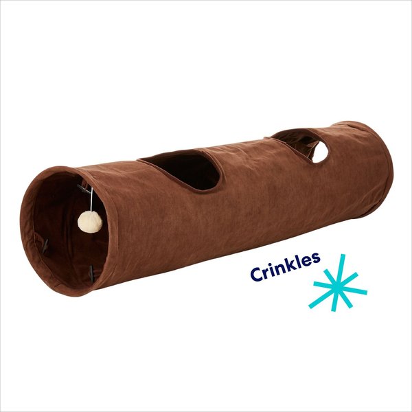 Show full view: Frisco 47-in Foldable Crinkle Play Tunnel with 2 Windows slide 3 of 6