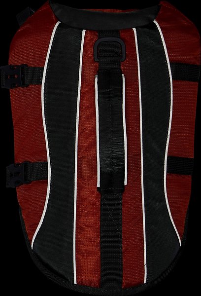 Show full view: Frisco Ripstop Dog Life Jacket, Orange, X-Small slide 5 of 12