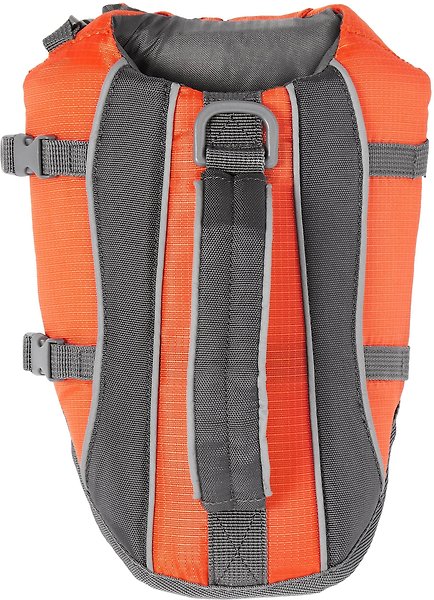 Show full view: Frisco Ripstop Dog Life Jacket, Orange, X-Small slide 6 of 12